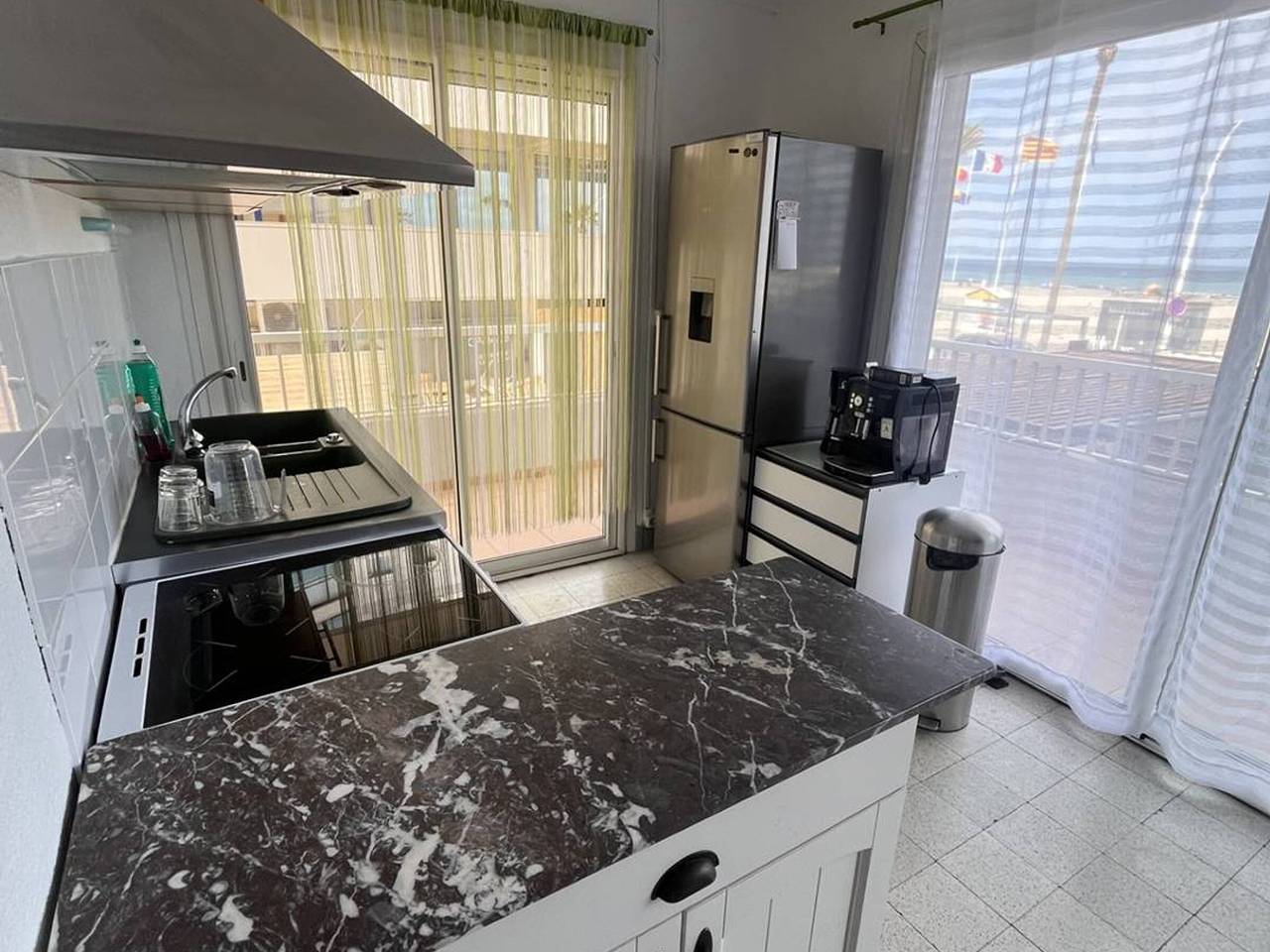 Geheel appartement, T2 Apartment in Canet-en-Roussillon with air conditioning and wifi in Canet-en-Roussillon, Côte d'Améthyste