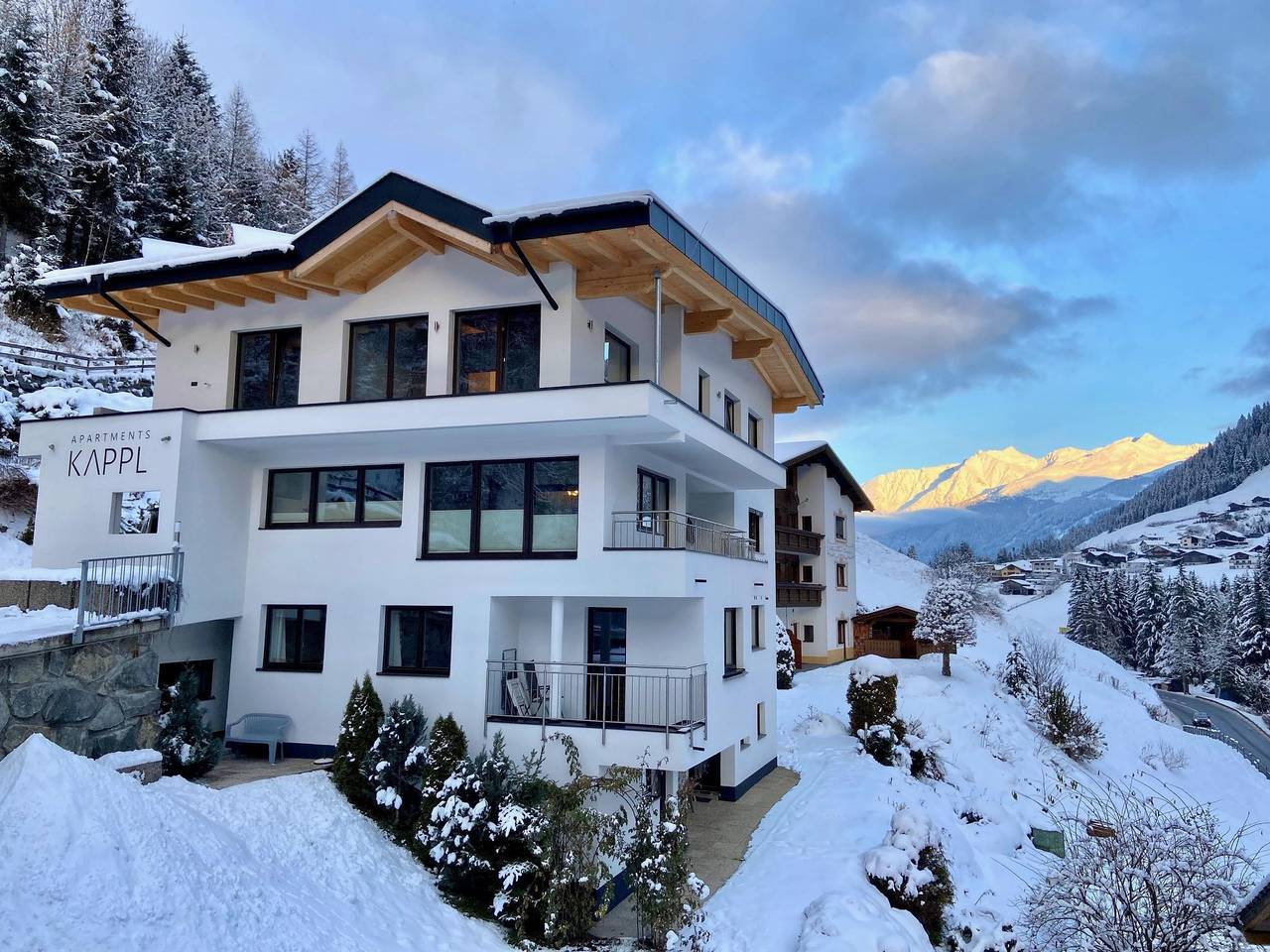 Geheel vakantieappartement, "Top 2 Silvretta"(2-3 Pers.)/1 Schlafräume/Bad, Wc in Kappl, Verwall 