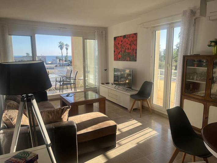 Appartement de vacances pour 6 personnes, avec piscine et balcon