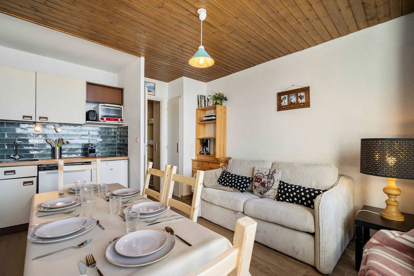 Ganze Wohnung, Ski-in Chalet-Style View Flat in Val Thorens, Les Trois Vallées