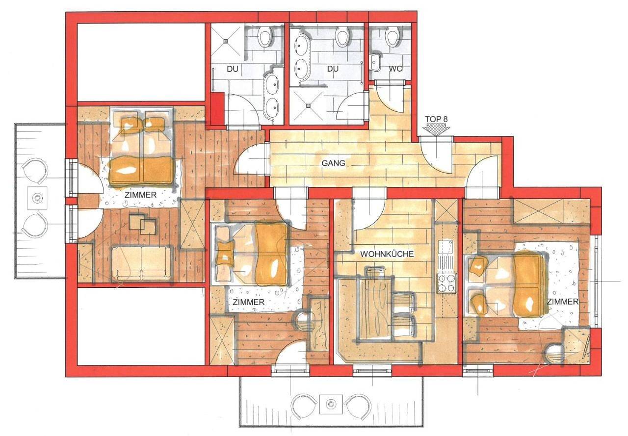 Geheel appartement, Alpinium - inklusive Super Sommer Card in Fiss, Serfaus-Fiss-Ladis