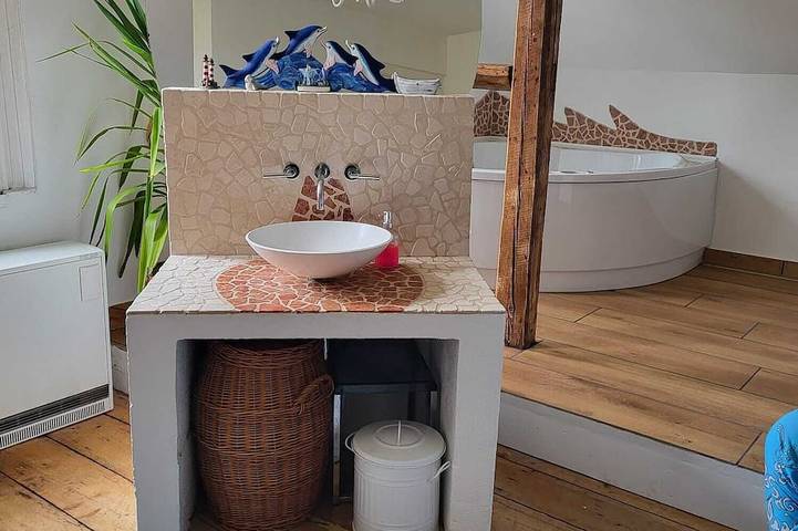 Ferienhaus für 16 Personen, mit Garten und Balkon, mit Haustier