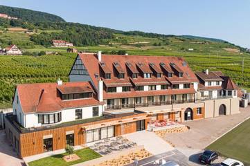 Hôtel pour 2 personnes, avec sauna et vue ainsi que piscine et terrasse à Gueberschwihr