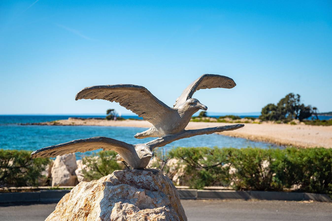 Ganzes Studio, Deluxe Villa Laura with Pool Studio 5b in Novalja, Pag