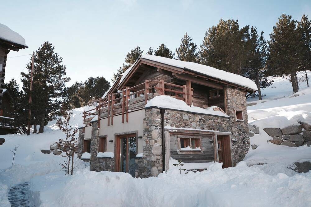 Chalet-Minkar-De Lujo-Habitación con desagüe-Vista a la Montana in Bolquère, Región de Prades (Francia)