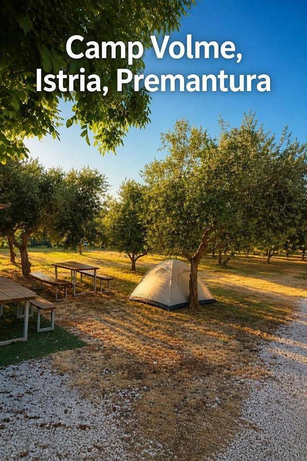 Camping Volme Tent in Pomer, Zuidkust Istrië