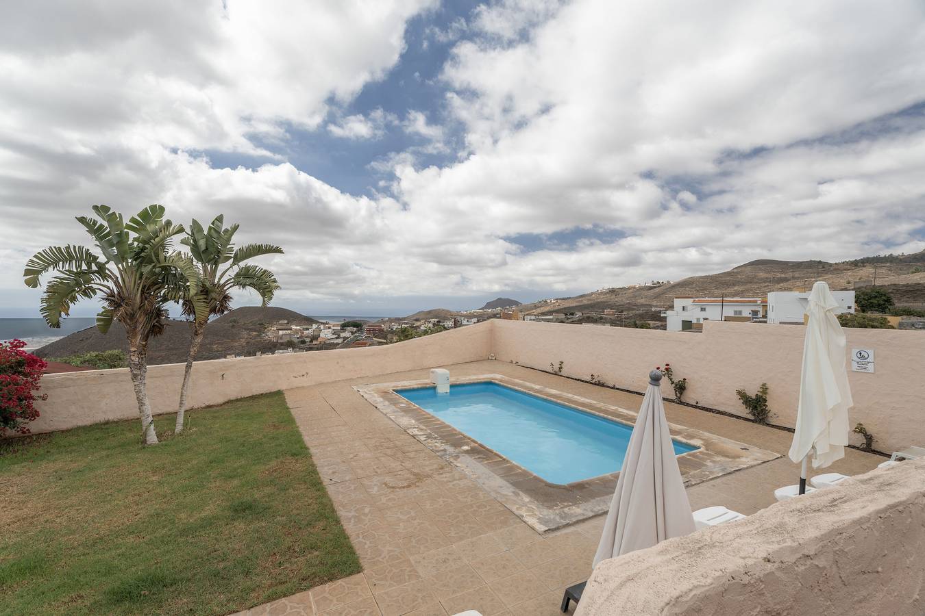 Ferienhaus 'El Pinito' mit Meerblick, Wlan und Klimaanlage in Granadilla de Abona, Teneriffa Süd