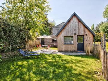 Chalet pour 4 personnes, avec jardin dans le Calvados