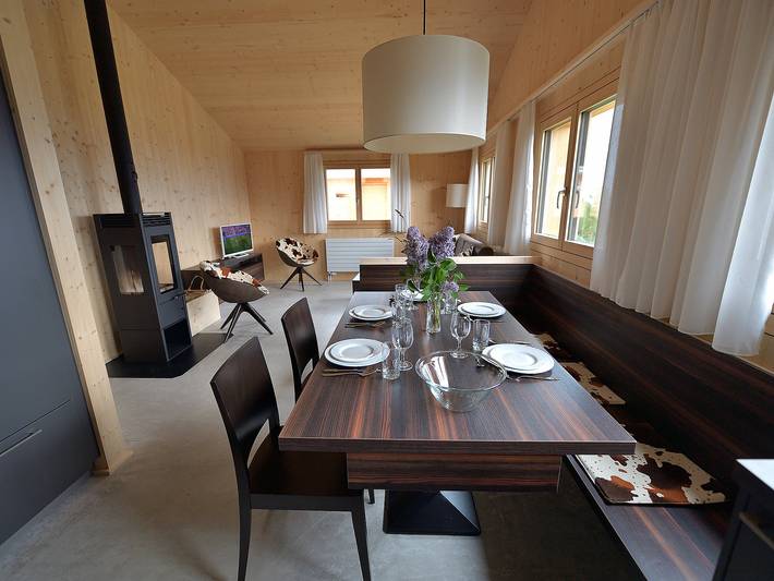 Ferienhaus für 6 Personen, mit Terrasse und Garten sowie Ausblick in Graubünden - 3