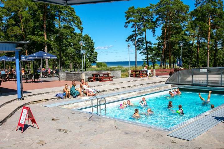 Domek letniskowy dla 5 osób, z sauna i taras oraz basen w Szwecja