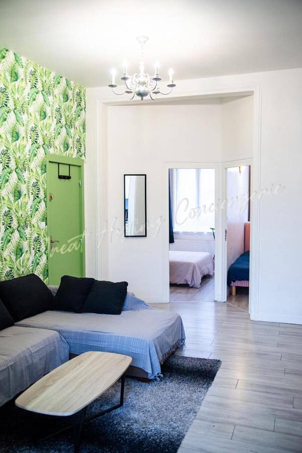 Appartement de vacances pour 3 personnes, avec Terrasse et Jardin
