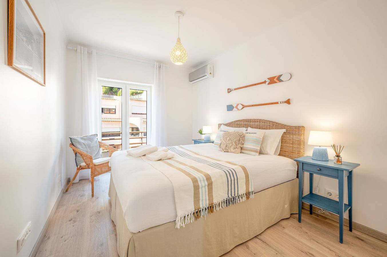 Ganze Wohnung, Ferienwohnung für 4 Personen mit Balkon in Sesimbra, Halbinsel von Setúbal