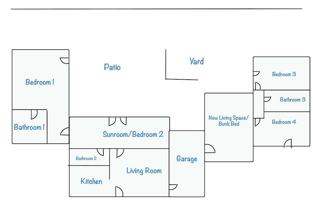 Haus am Flussufer an der River Road in Concan, Uvalde County