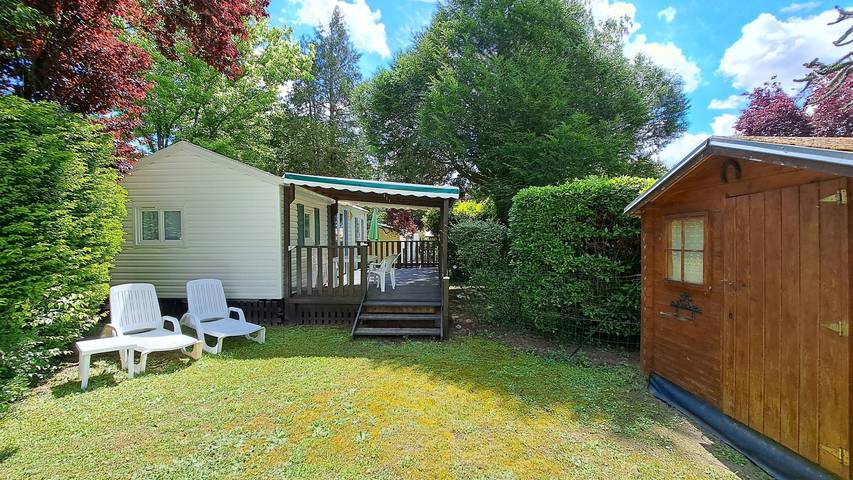 Camping pour 4 personnes, avec terrasse et piscine, animaux acceptés en Indre-et-Loire - 2