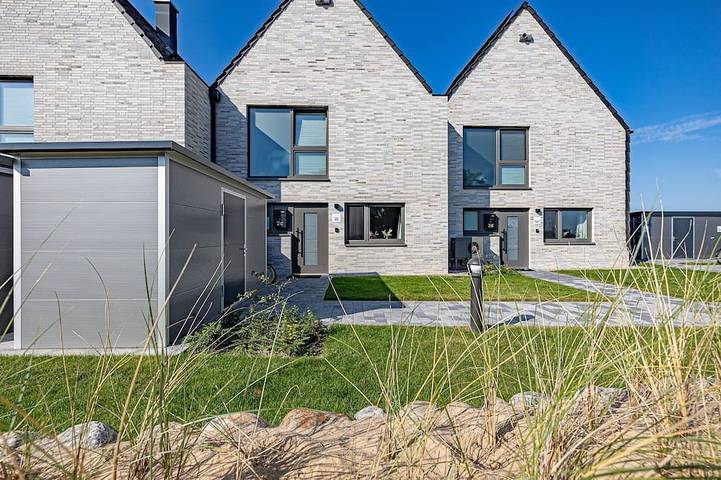 Luxus-Ferienhaus für 6 Personen, mit Sauna und Garten sowie Balkon, mit Haustier