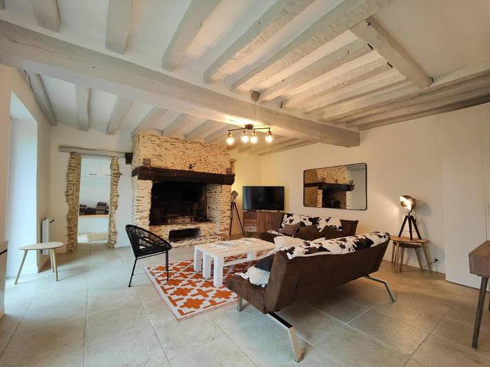 Maison de vacances pour 8 personnes, avec Terrasse et Jardin