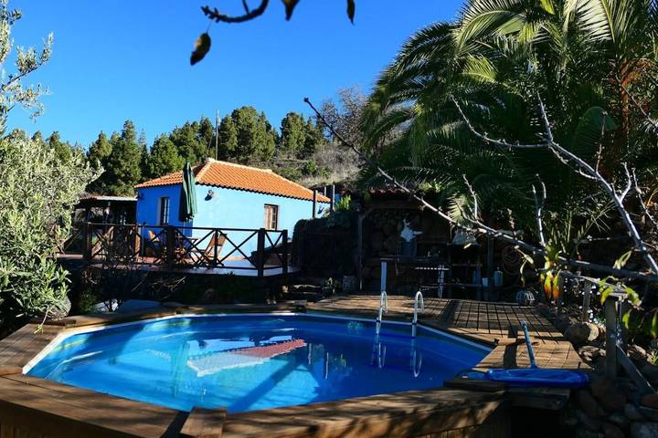 Finca für 4 Personen, mit Garten und Ausblick sowie Pool in Tijarafe - 2