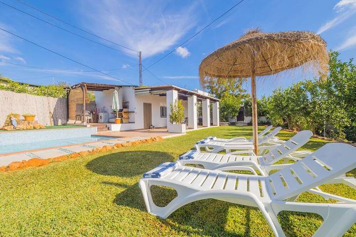 Cottage für 6 Personen, mit Terrasse und Pool sowie Garten - 1