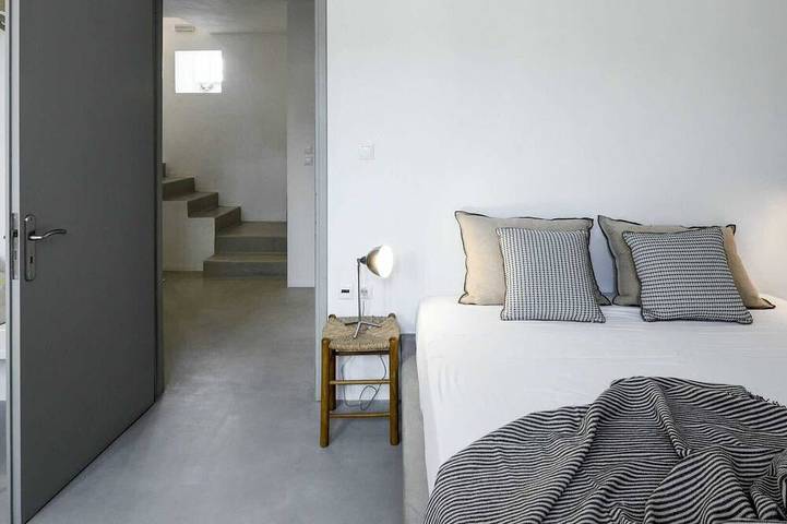 Una villa premium de 160 metros cuadrados con 2 habitaciones con baño privado y vista a la playa in Antiparos