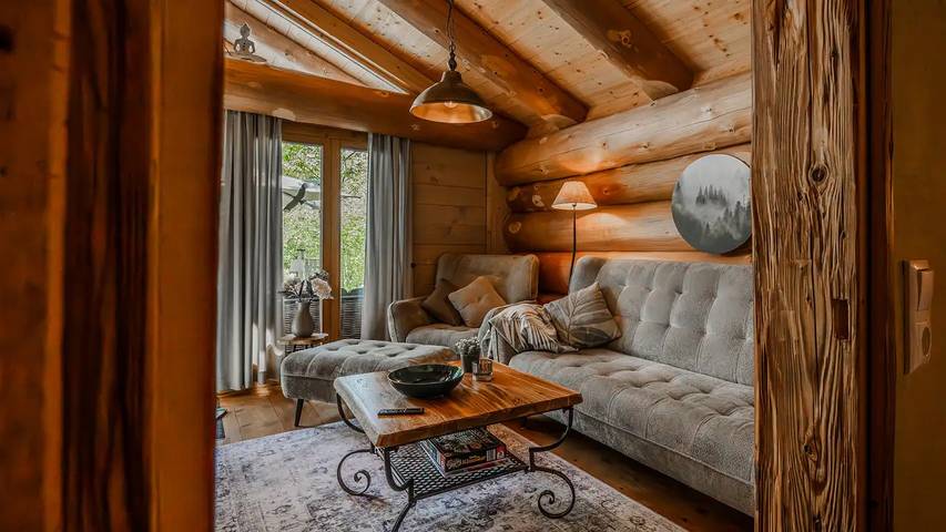 Chalet für 4 Personen, mit Sauna und Garten in Sankt Englmar - 2