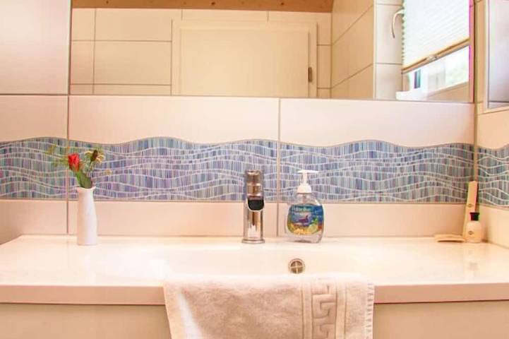 Ganze Wohnung, Für Allergiker geeignetes Ferienhaus (70 m2) mit Wasserbett und Terrasse in Markt Nordheim, Steigerwald
