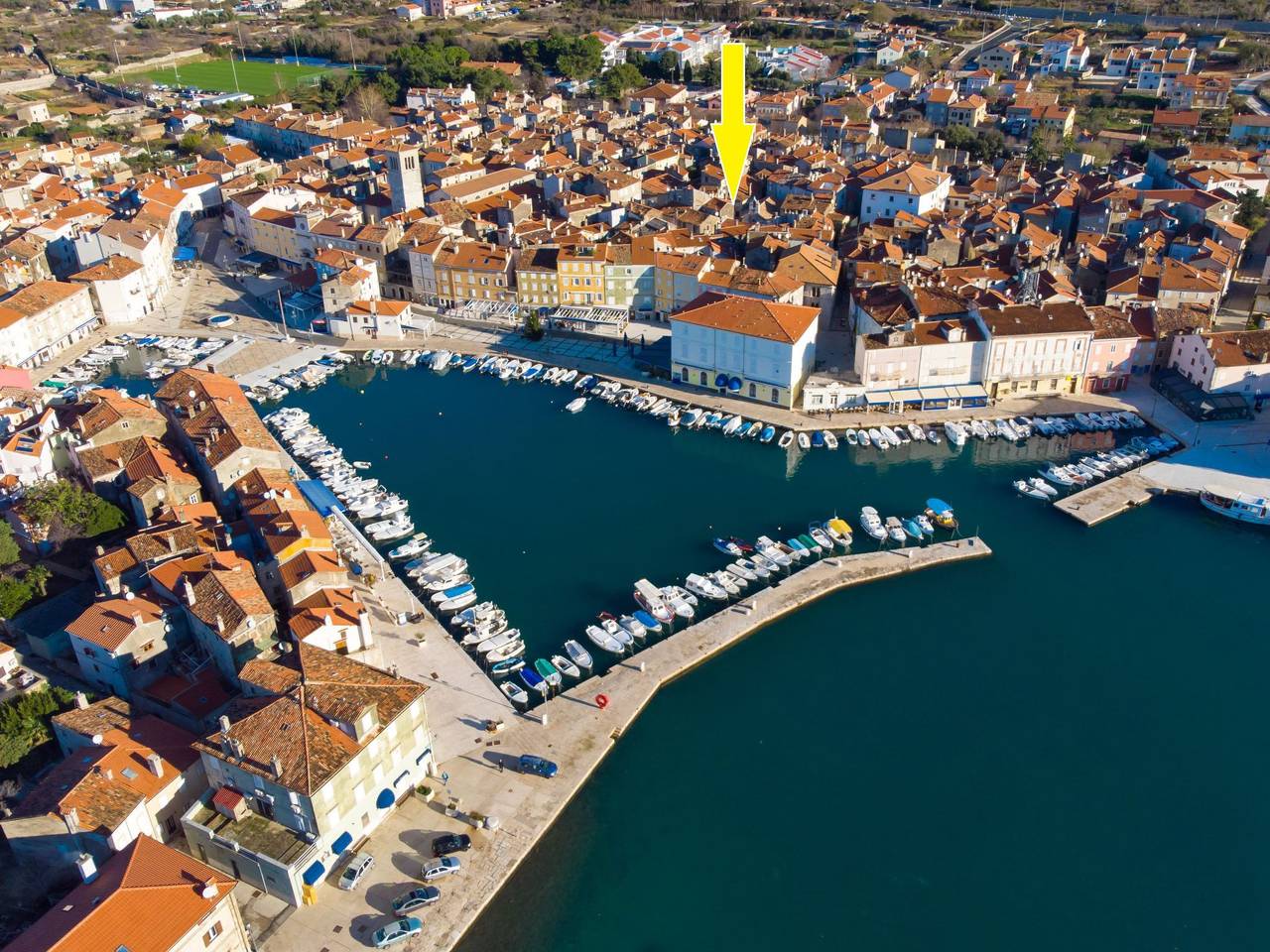 Amorino in Cres Stadt, Cres