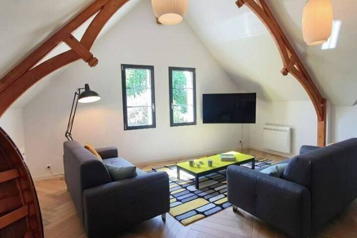 Gîte pour 4 personnes, avec jardin dans Autheux