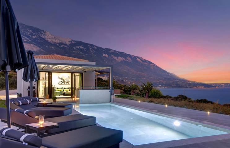 Villa για 4 άτομα, με κήπο και ταράτσα καθώς και πισίνα στην Κεφαλονιά