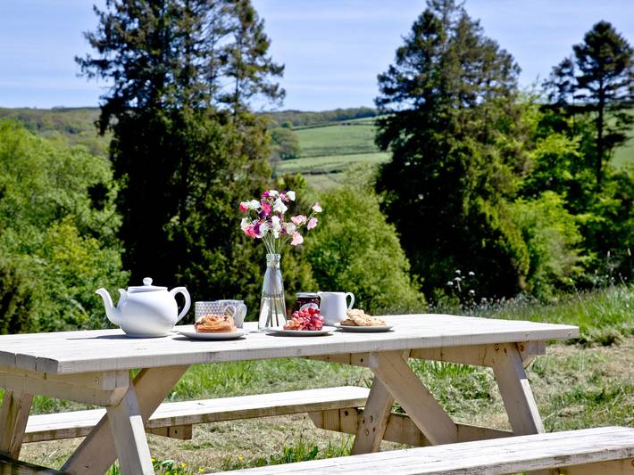 Chalet for 4 people, with garden in Devon