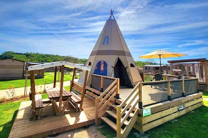 Mobil home pour 4 personnes à Thégra