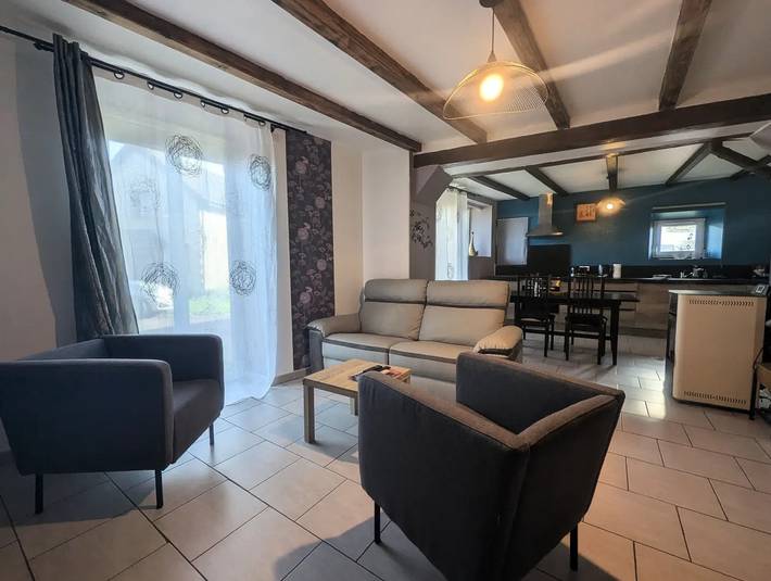 Gîte pour 4 personnes, animaux acceptés dans Courcelles-en-Montagne