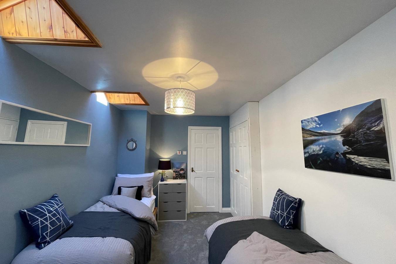 Casa rural para 4 personas con terraza in Trefor, Gwynedd