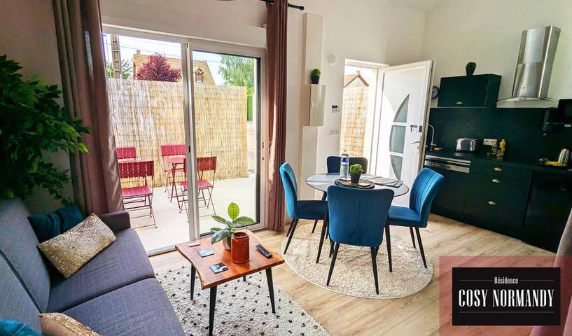 Gîte pour 4 personnes, avec terrasse, adapté aux familles à Bois-Jérôme-Saint-Ouen - 3