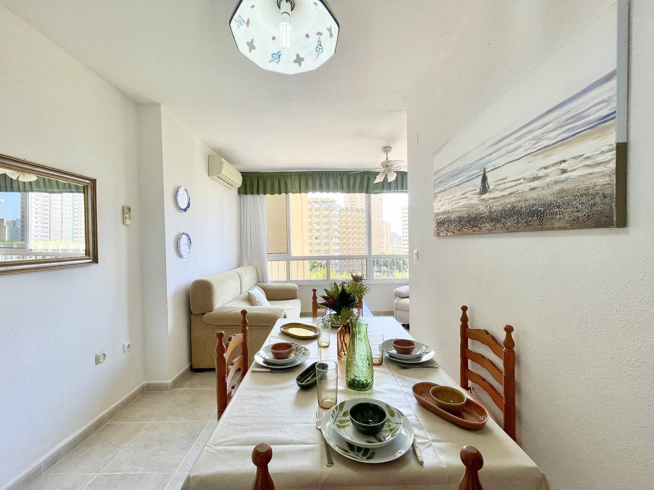 Geheel appartement, Modern apartment, pool view - 4 guests in Benidorm, Costa Blanca