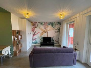 Gîte pour 2 personnes, avec vue et balcon à Lecco