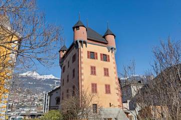 Gîte pour 5 personnes, avec vue, animaux acceptés à Sierre