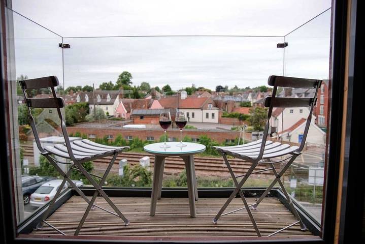 Holiday rental for 4 people, with view and balcony in Woodbridge