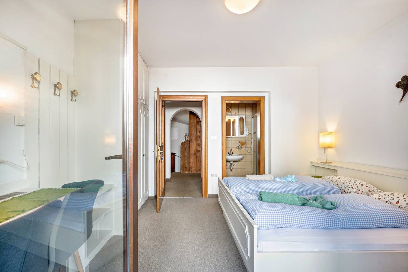 Biobauernhof Toellerhof 'Zimmer 4' mit Bergblick, Gemeinschaftspool und Wi-Fi in Algund, Texelgruppe