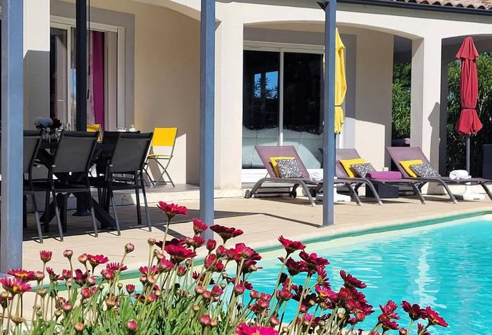 Villa pour 8 personnes, avec jardin ainsi que vue et piscine dans Lauragais - 4