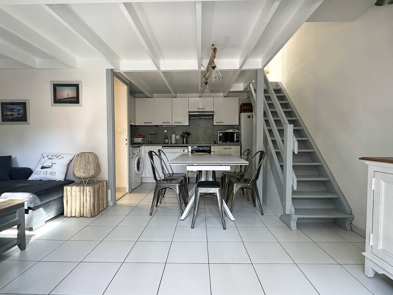 Charmante maison 4 pers, terrasse, parking, animaux admis, Wifi in La Palmyre, Les Mathes