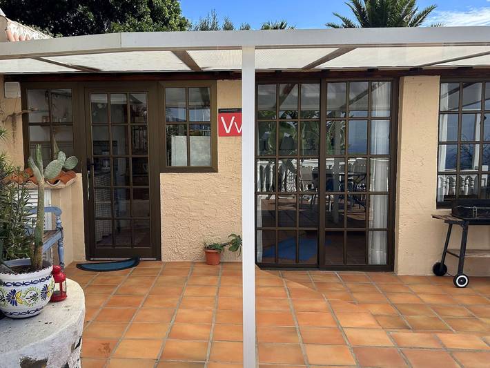Ferienhaus für 3 Personen, mit Terrasse und Garten sowie Pool und Ausblick auf La Palma - 4