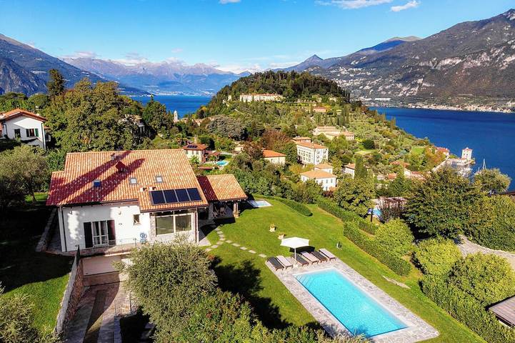 Villa for 10 people, with hot tub and yard as well as balcony in Bellagio