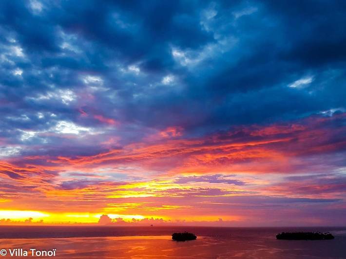 Maison d’hôte pour 4 personnes, avec vue ainsi que piscine et jardin, animaux acceptés dans Uturoa - 2