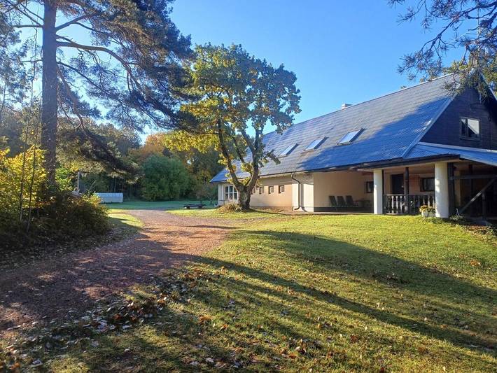 Ferienhaus für 18 Personen, mit Garten und Pool sowie Ausblick und Sauna, mit Haustier in Estland