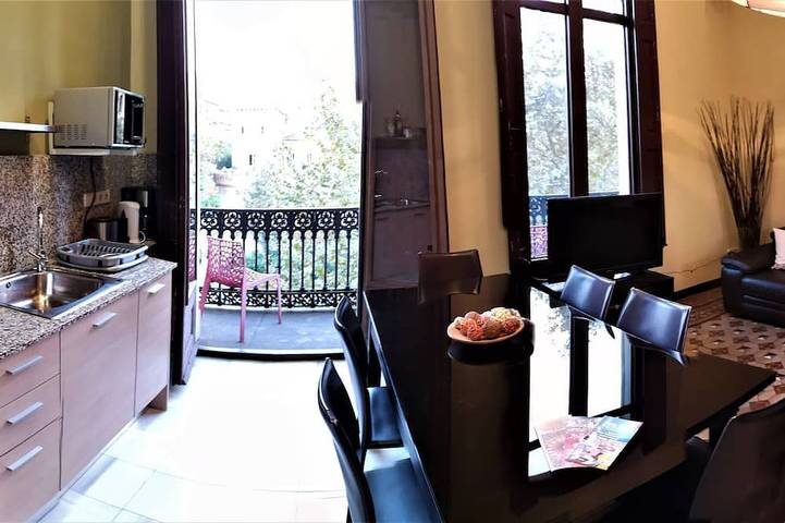 Apartamento de férias para 7 pessoas, com terraço - 1