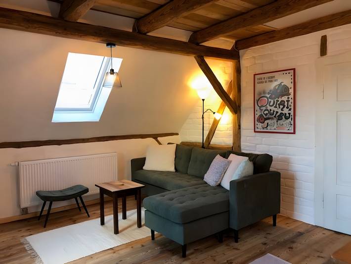 Ferienwohnung für 4 Personen, mit Balkon und Garten