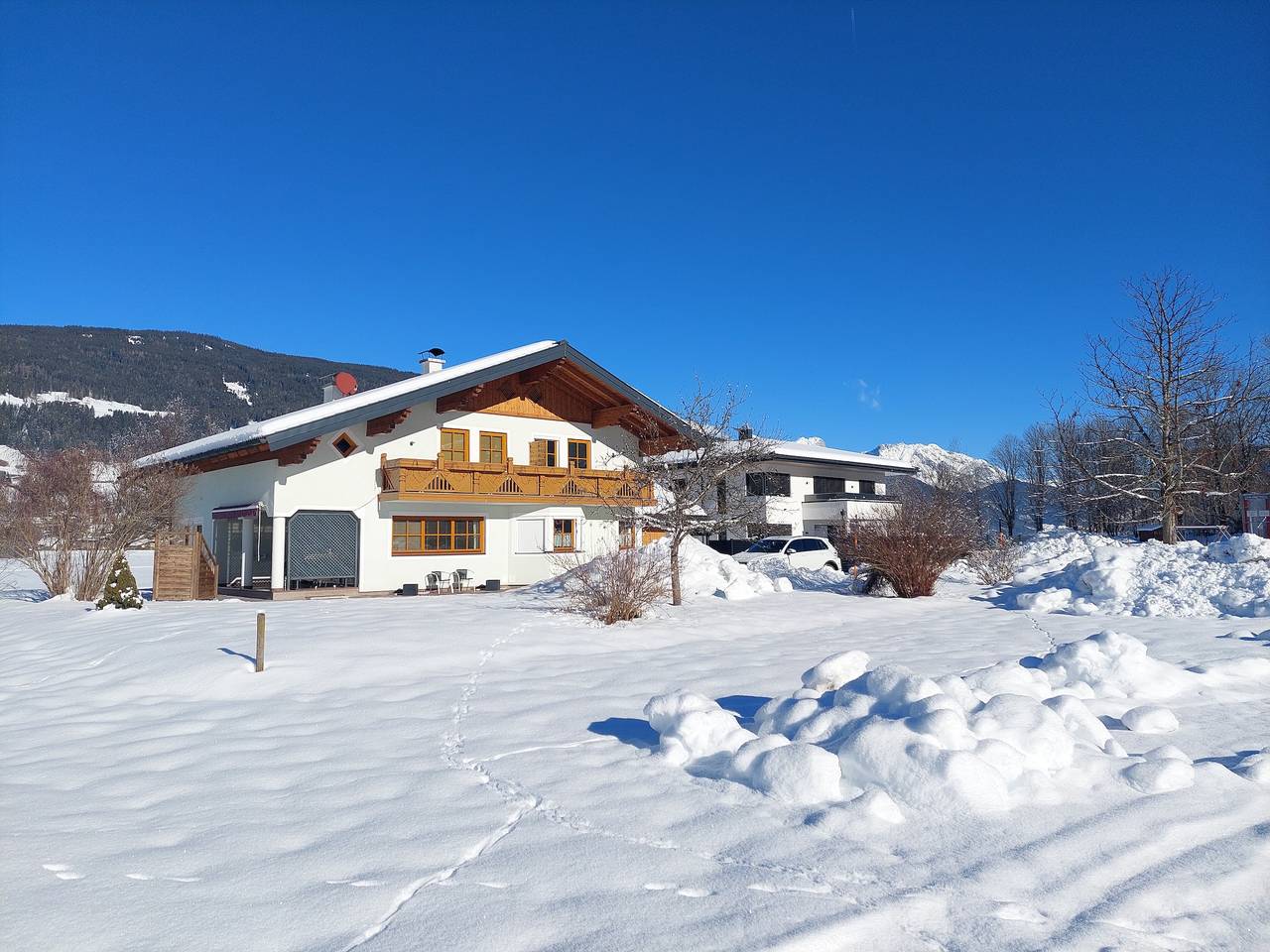 Ferienwohnung 'Apart Waldblick' mit Bergblick, Gemeinschaftsterrasse und Wi-Fi (ohne Küche) in Radstadt, Ski Amadé