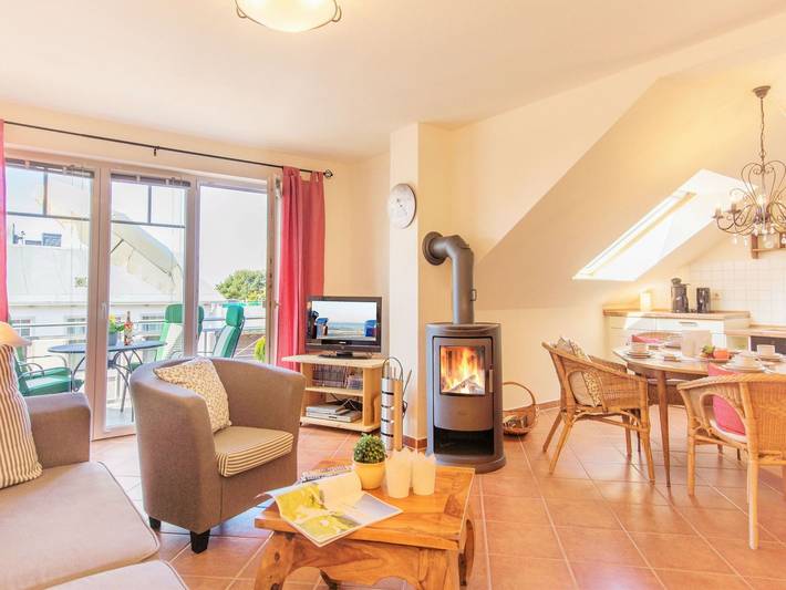 Ferienwohnung für 3 Personen, mit Balkon in Thiessow - 2