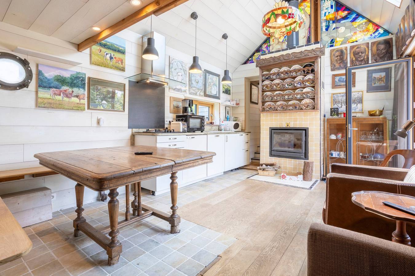 Ferienhaus 'Mousterlin Cottage 5pers 200m Plage' mit privater Terrasse und Wi-Fi in Fouesnant, Côte de Cornouaille