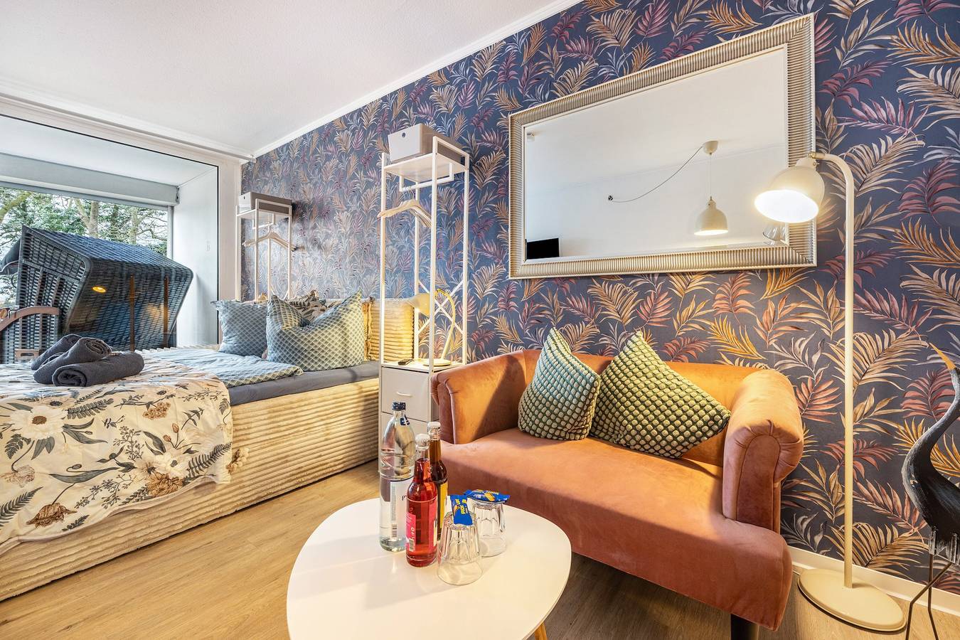 Apartamento entero, Apartamento "Strandkorb Am Steinhuder Meer" con terraza privada y Wi-Fi in Wunstorf, Steinhuder Meer